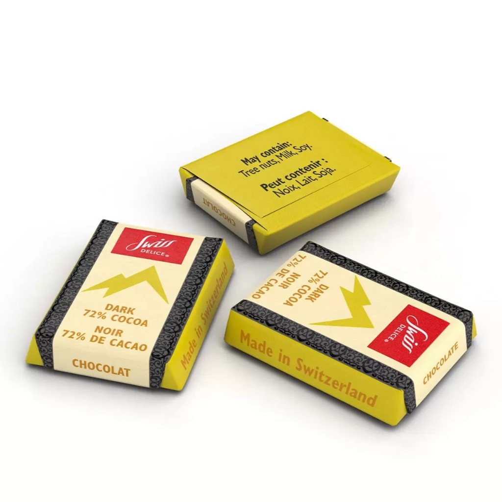 {現貨} Swiss Delice 72% 黑巧克力 苦巧克力 黑可可 可可