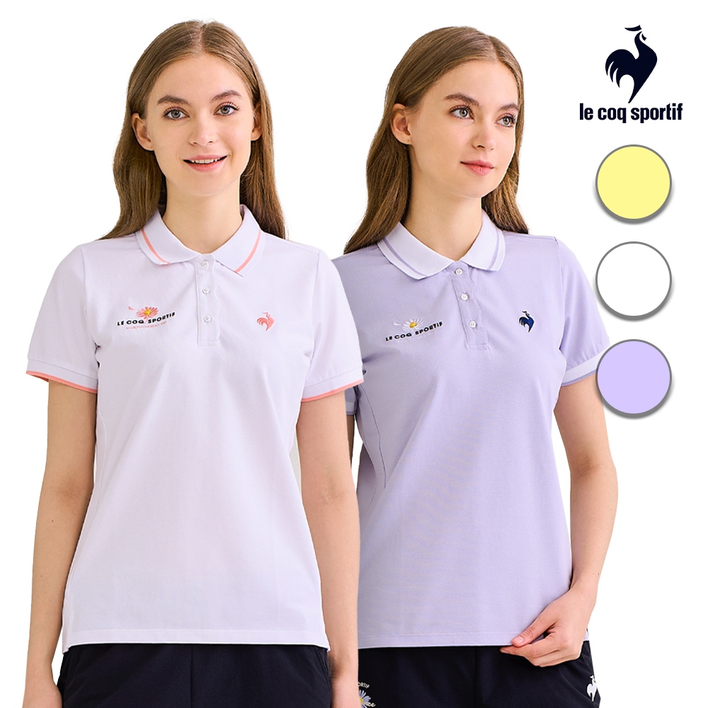 【LE COQ SPORTIF 法國公雞】短袖POLO衫-女款-3色可選-LWV22345