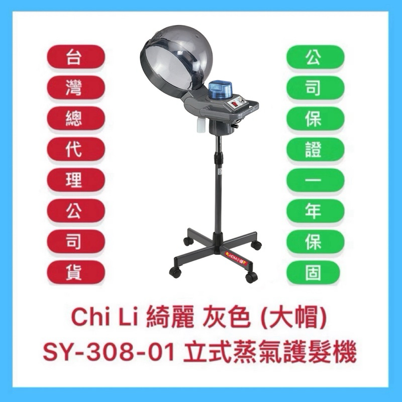 【綺麗牌】蒸氣護髮機 SY-308 立式蒸氣 燙髮 護髮 染髮 大帽 燙髮機 護髮機 典億電機 公司貨 免運【精鑽國際】