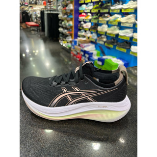 ASICS GEL-NIMBUS 27 女款 正常楦 緩衝型 慢跑鞋 1012B753-003 黑粉