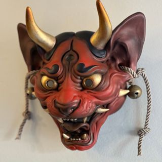 【✨AKIRA STUDIO✨非成品】 白模 GK 模型 Golden Kaeru 貓 面具 妖怪 25CM