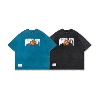 ORDINARY FLOWERS PIGMENT DYE TEE 水洗趣味花朵短TEE 【PS中壢】