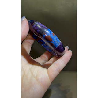 伊犁珠寶鑒定 #臺灣大證 #頂級油潤帝王紫皇家紫星際藍#天然舒俱萊手排#滿色滿肉#南非國寶#抗癌招貴人#板寬15米19圍