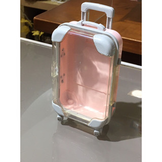 多功能收納盒 迷你模擬旅行箱/有輪活動功能