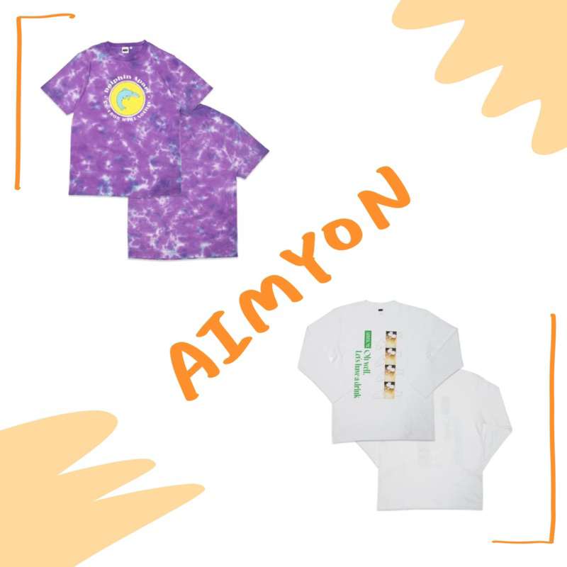 ꒰任性屋日本選物꒱ AIMYON TOUR 2024-25 "ドルフィン・アパート" 短袖上衣/長袖上衣 ♪︎