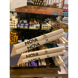 Vic Firth Nova 5A胡桃木鼓棒 （原木色、黑色）