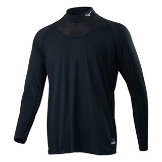 棒球帝國- 🔥MIZUNO 棒球長袖緊身衣 12TABC0109 黑色戰甲，全面進化！