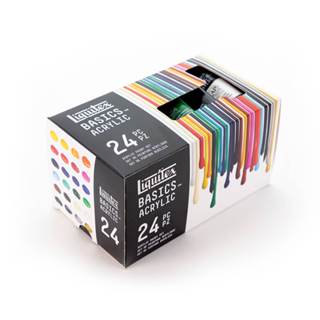 美國Liquitex麗可得 Basics 學生級 壓克力顏料 22ml-24色