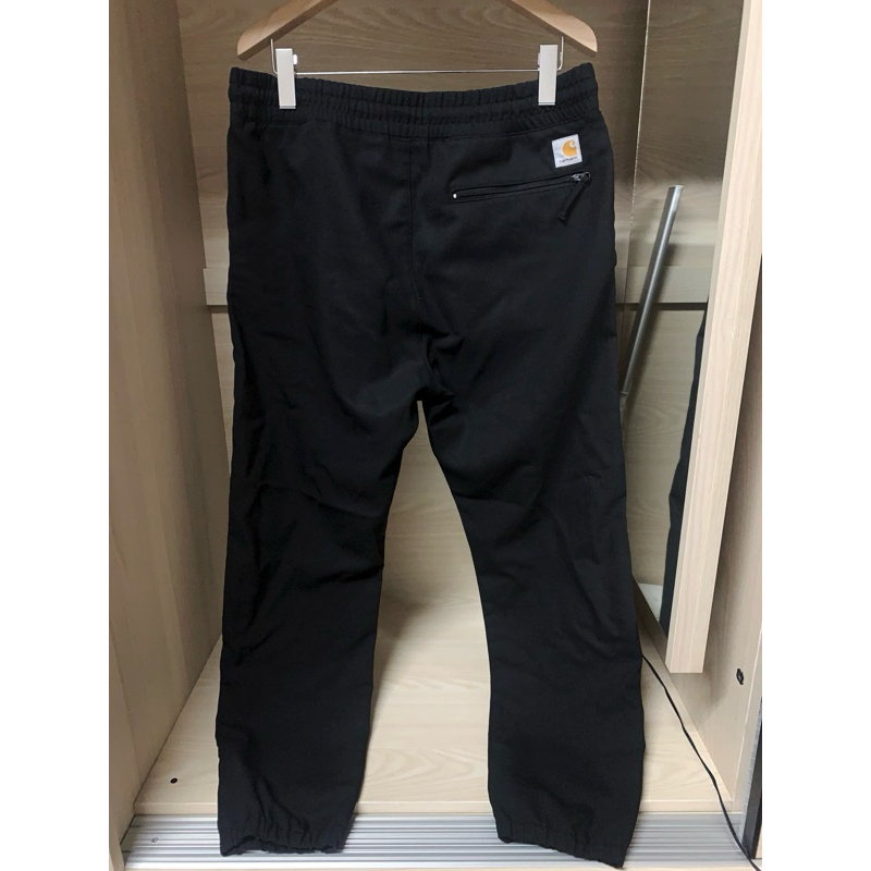 Carhartt Wip Valiant Jogger / 黑色縮口褲/ 尺寸M