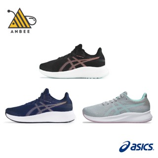 ASICS慢跑鞋 女鞋 PATRIOT 13 寬楦 入門緩衝跑鞋 耐用耐磨跑步鞋 亞瑟士運動鞋 透氣 G9128 安比