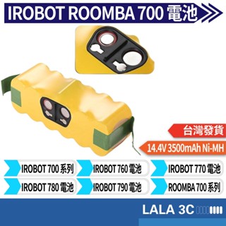電池 適用於 IROBOT 電池 700 系列 吸塵器 760 770 780 790 掃地機器人電池 3500mAh