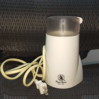 二手 Pearl Horse 寶馬牌 白色 咖啡豆 專用 電動磨豆機 SHW-299-W