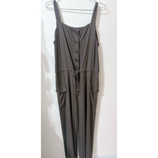 MOMA棉麻連身褲-38號