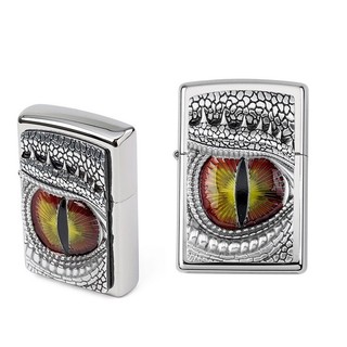 【angel 精品館 】美國zippo打火機 Dragon s Eye 歐洲版龍眼 2002539經典浮雕彩繪