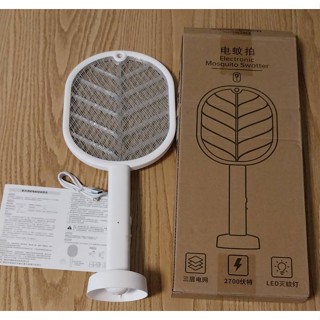 9.8新-電蚊拍 捕蚊燈 滅蚊燈 USB電蚊拍 折疊電蚊拍 捕蚊 滅蚊 捕蚊器 迷你電蚊拍 驅蚊燈-二合一電蚊拍