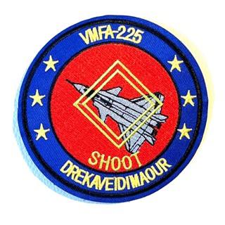 VMFA-225 SHOOT 10CM 貼片 臂章 ARM-VSD