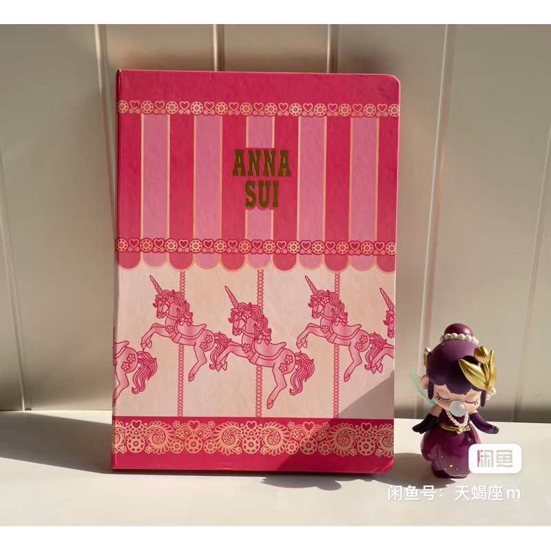 Anna sui粉紅獨角獸限量筆記本
