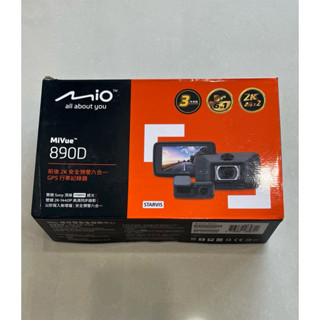 Mio Mivue 890D 二手 前後2K安全預警六合一GPS行車記錄器❤️