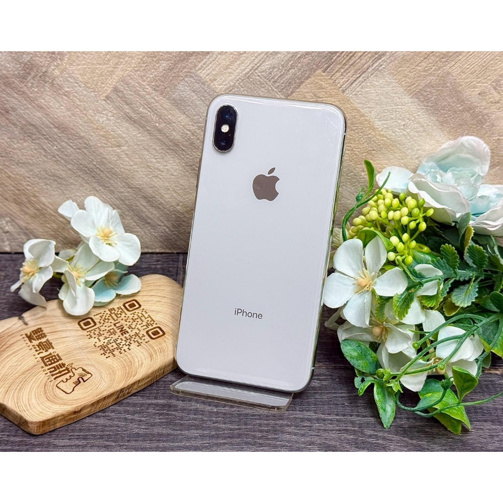 🧸iPhone X 256g 白 電池100% 無盒裝有配件