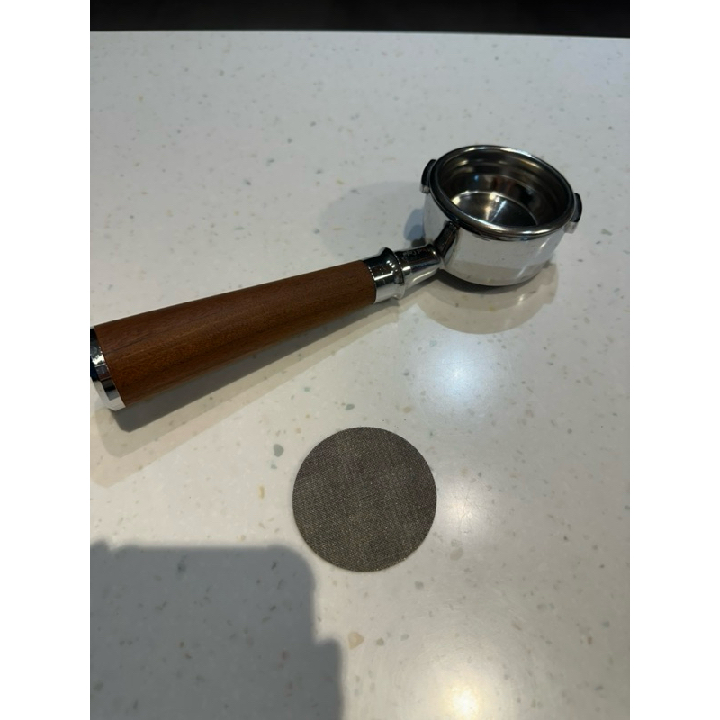 58mm Gaggia系列 無底把手 紅酸枝木（二手