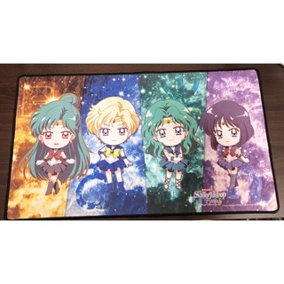 ✶阿綺✶ 美少女戰士 桌墊 滑鼠墊 外部戰士 冥王星 海王星 天王星 土星 二手