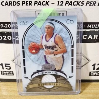 nba球員卡Topps Mike Bibby 球衣 Patch Auto