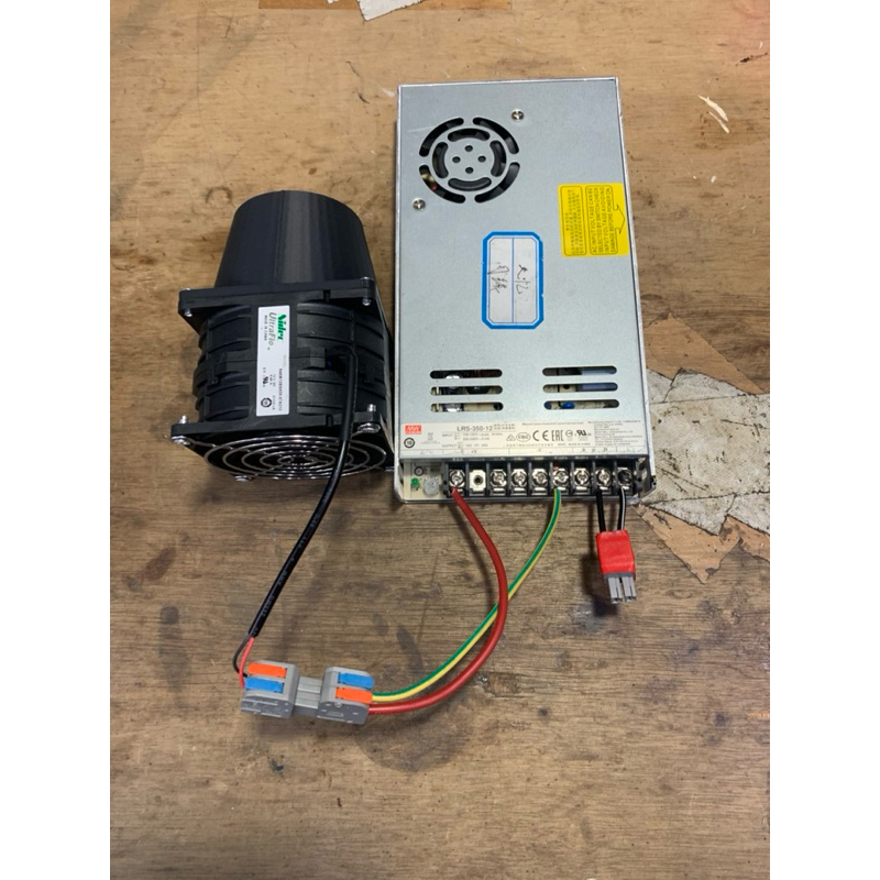 nidec 暴力超風扇 加上台灣的變壓器