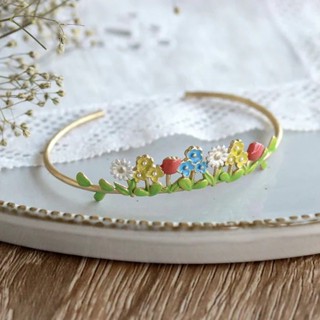 | OSEWAYA | 花園手環 贈包裝 日本手作飾品 花朵 Ayatorie 設計師品牌