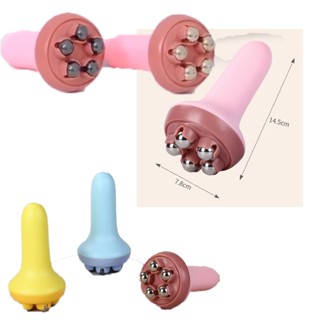 生活用品 手持滾珠按摩器 顏色隨機 鋼珠按摩器 滾輪按摩器 舒緩按摩器 按摩器 按摩刷 指壓器 舒壓 全身按摩