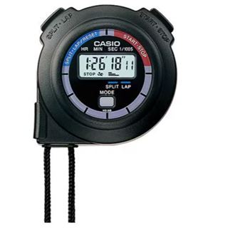 【奇異SHOPS】CASIO 碼表 單組記憶 生活防水 10HR計時秒錶 HS-3V-1B
