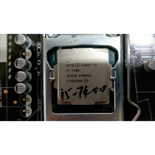 C.1151CPU- intel i5-7400 3.0ghz 4核 4 執行緒 sr32w 65W直購價840