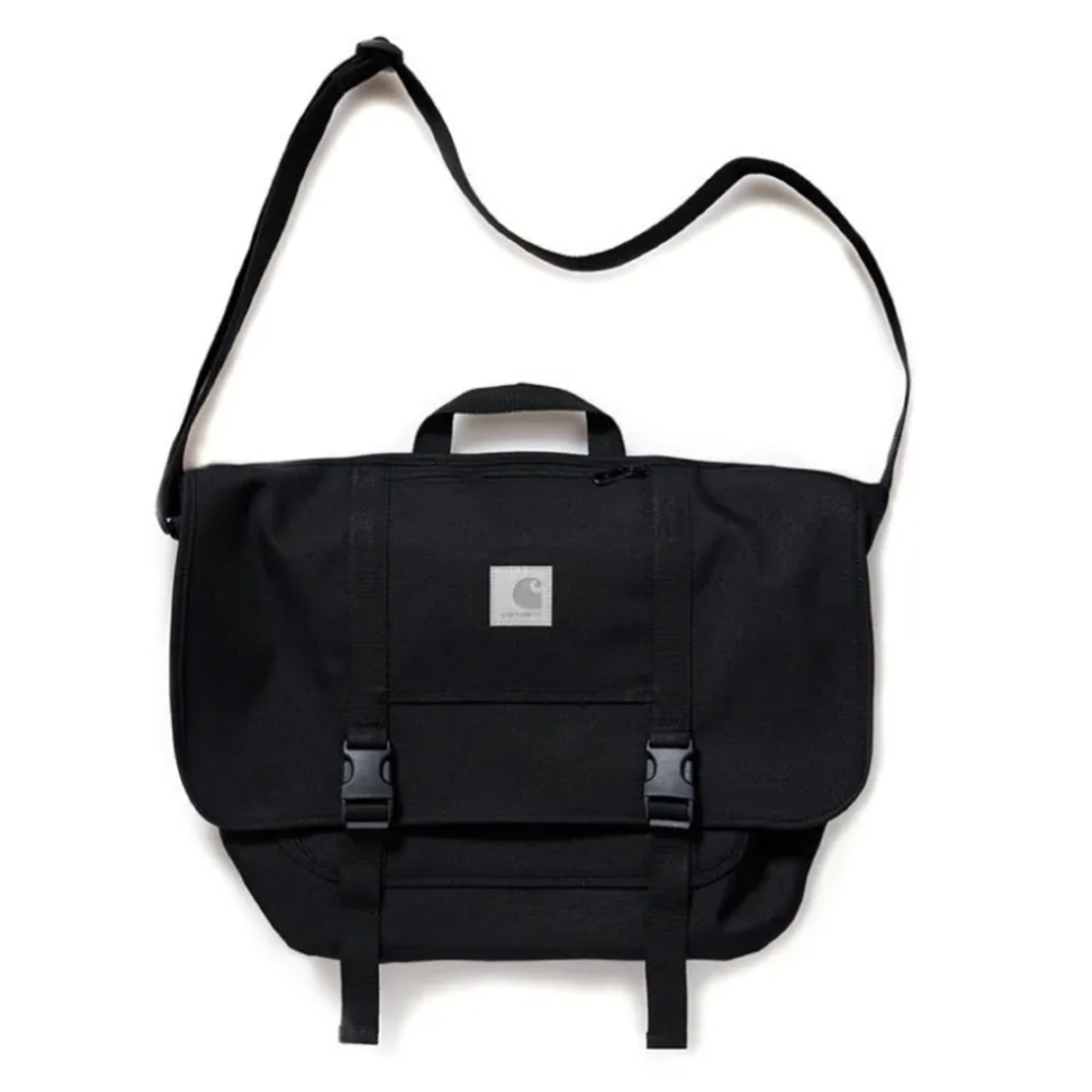 CARHARTT WIP REFLECTIVE PARCEL BAG 側背包 郵差包 黑-A201035