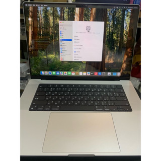 超新 MacBook Pro 16吋 2021 M1 Pro 16G/512G 星光色 蘋果原廠臺灣公司貨 A2485