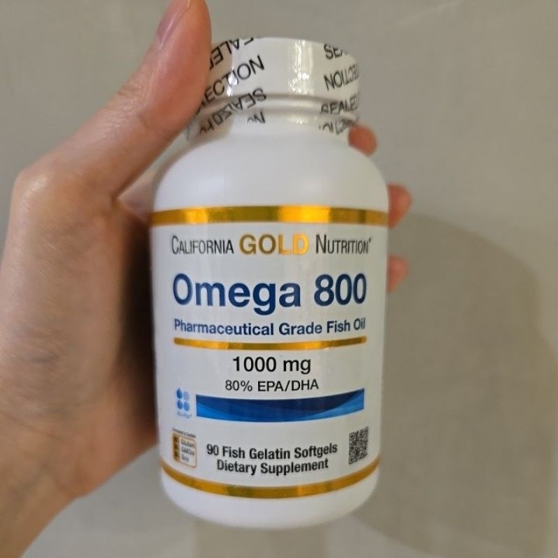 iherb 即期Omega 800 魚油800 California gold