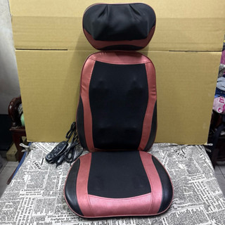 二手輝葉按摩機HY-6366/輝葉 4D溫熱按摩椅墊 /溫熱按摩器/頸部、背部、腿部、腰部、臂部多功能按摩器/按摩用品