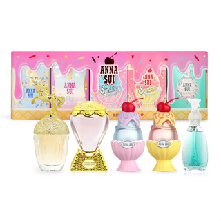 HUAHUA香水美妝 安娜蘇 Anna Sui 許願精靈 果樣聖代 綺幻飛行 童話獨角獸 系列小香 5ML 禮盒組