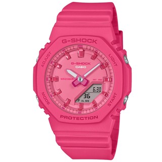 【聊聊甜甜價】CASIO G-SHOCK 粉色魅力 八角雙顯腕錶 GMA-P2100PP-4A
