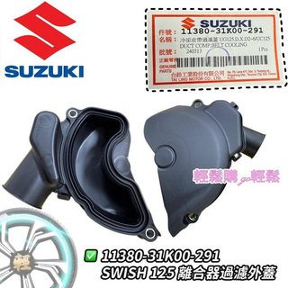 Swish Saluto SUI 鴨子 傳動過濾海綿外蓋 外蓋螺絲 長 短 SUZUKI 台鈴 原廠