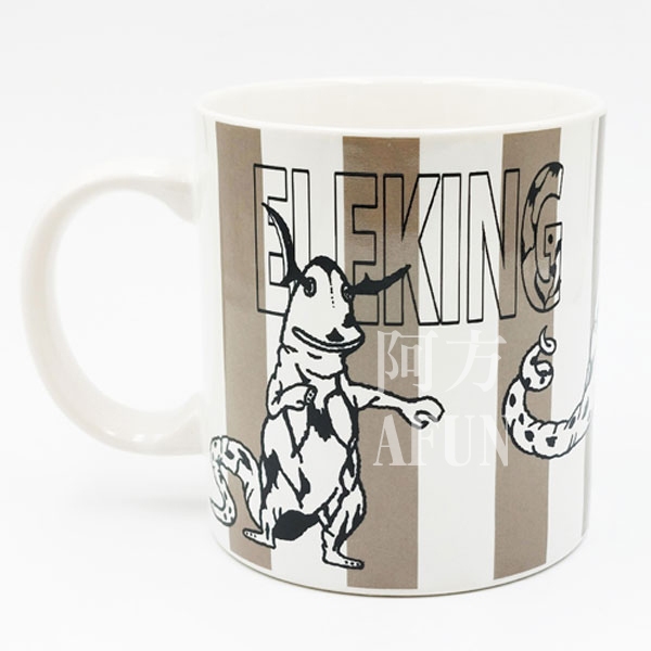 加藤真治 超人力霸王 超人七號/艾雷王 Eleking 限量  馬克杯 咖啡杯 日本製 日系居家生活