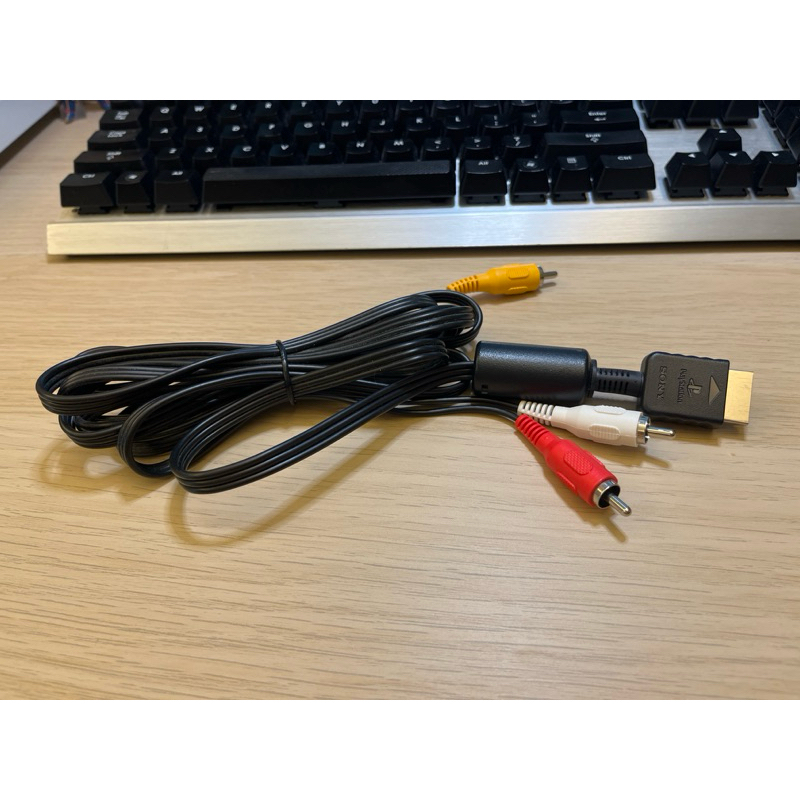 SONY原廠 PS3/PS2/PS AV端子線 原廠AV線 AV Cable 傳輸線 色差線 訊號線