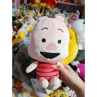 Bunibear. 迪士尼 小豬Q版大頭娃娃 娃娃 小熊維尼 小豬 迪士尼