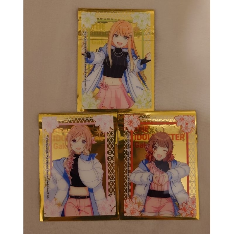 學園偶像大師 学マス 狹山滑雪場 冬季合作 壓克力卡（紫雲清夏/姬崎莉波/花海佑芽）