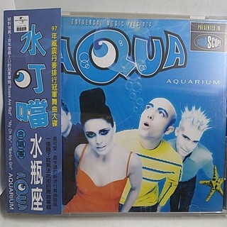 水叮噹 AQUA 水瓶座 AQUA AQUARIUM、水上樂園AQUARIUS / 原版西洋CD