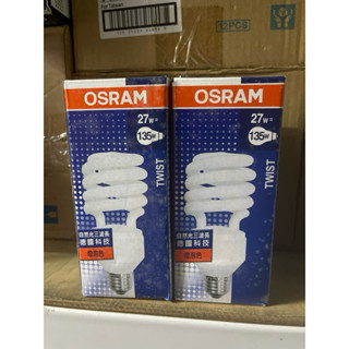 OSRAM 歐司朗 E27 螺旋燈泡 27W 黃光