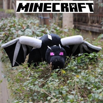 台灣現貨🈶實拍圖當個創世神麥塊我的世界末影龍 Minecraft毛絨玩具公仔 終界龍黑龍 幽靈
