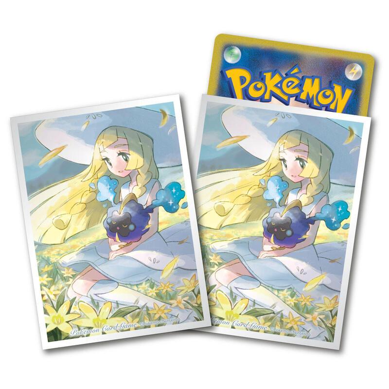 頂溪豬豬😊PTCG 高級版 莉莉艾 Lillie 小星雲 寶可夢中心 寶可夢 神奇寶貝 寶可夢卡套 卡套 保護套
