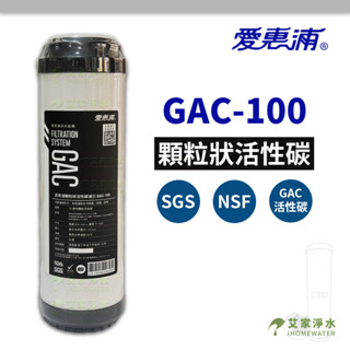 -艾家淨水-【附發票】EVERPURE 愛惠浦 GAC100 / GAC-100 顆粒活性碳濾芯 活性碳 濾心 公司貨