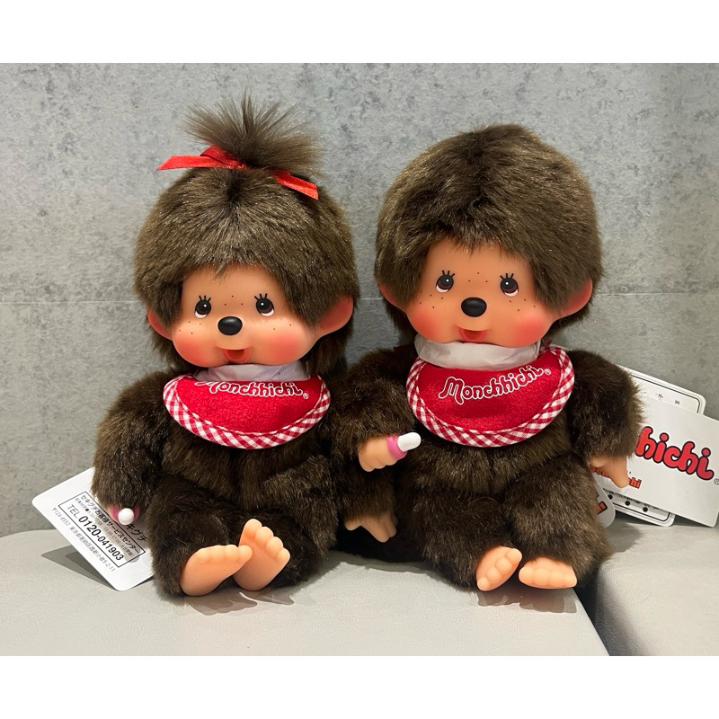 🇯🇵 Monchhichi  代購 ～ 棕色 夢奇奇 Monchhichi 男孩 女孩 S / M 尺寸 玩偶