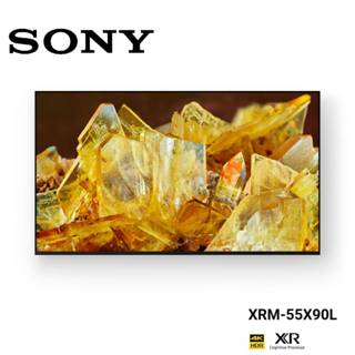 SONY 索尼 XRM-55X90L (領券再折) 55型 4K智慧連網電視 公司貨 (基本桌上安裝舊機回收)註冊送禮券