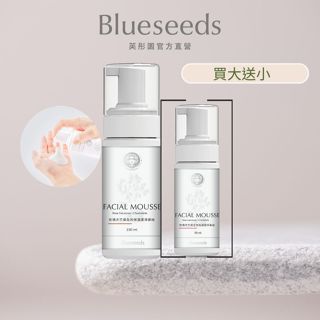 【Blueseeds】【買大送小】玫瑰天竺葵洋甘菊潔顏慕斯 150ml l 官方直營 l 芙彤園